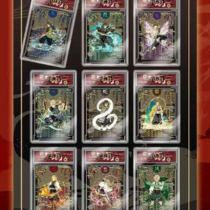 2025 Mei Gu <span class=keywords><strong>She</strong></span> Kimetsu no Yaiba Collection de cartes à collectionner Tama <span class=keywords><strong>en</strong></span> glace infinie Jeu de société avec plateau <span class=keywords><strong>en</strong></span> brique Cadeaux pour fans de Tanjirou Kamado et Nezuko - Product Image 5