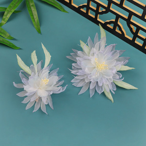 Nouvelle Pince à Cheveux Hanfu Faite Main Style Ancien 2026, Dégradé de Pivoines, Accessoire Capillaire Polyvalent et Élégant avec - Product Image 2