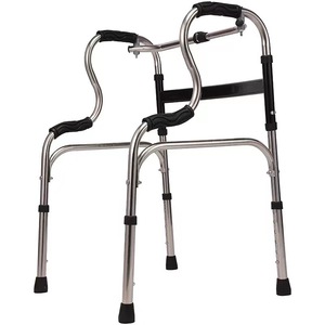 Hongbo <b>Walking</b> Aid Stainless Steel Double Bend <b>Frame</b> For Elderly Rehabilitation Training - Product Image 3
