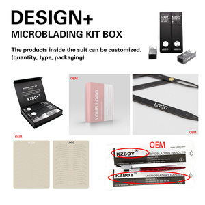 <span class=keywords><strong>Kit</strong></span> de micropigmentação profissional, tatuagem de sobrancelha, bordado em 3d, premium, <span class=keywords><strong>kit</strong></span> de micropigmentação com microlâmina para a academia - Product Image 3