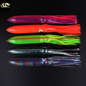 SUPERIORFISHING Leurre Calamar Bulbe 6\" 9\" 12\" 15\" Leurre <span class=keywords><strong>de</strong></span> Pêche au Calamar Pesca Trolling Leurres <span class=keywords><strong>de</strong></span> Pêche au Calamar LS201 - Product Image 4