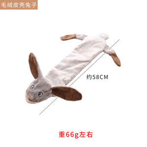 En çok satan Modern tarzı kabuk hayvan peluş oyuncak köpek interaktif çiğnemek için dayanıklı oturma odası diş çıkarma kabartma evcil hayvan malzemeleri - Product Image 6