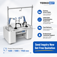 Plateforme d'entraînement robotique à double bras X-Trainer, robot collaboratif de téléopération, manipulateur robotique pour la recherche en IA avec 3 caméras de vision
