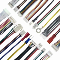 Kabel Harness Produksi Kustom Konektor JST SH GH ZH PH EH XH VH 1.0 1.25 1.5 2.0 2.5mm Pitch 2/3/4/5/6/7/8/10 Kabel Penghubung