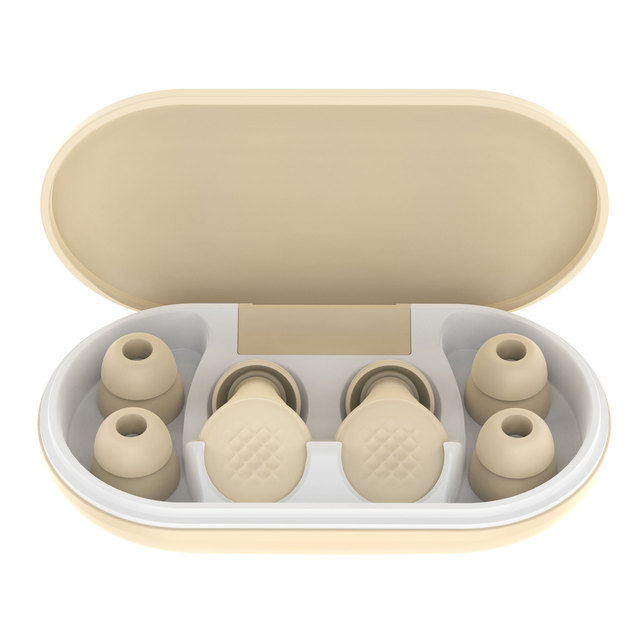 EP233High Fidelity Silicone Reusable Earplugs with Acoustic Filter Noise Reduction for Sleep Travel Musicians Hearing Protection