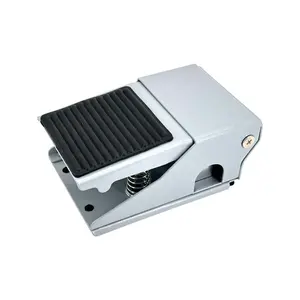 1/4 Bspt Aluminium Fv320 Air Foot Ventiel Regelt Enkelwerkende Pneumatische Voetklep 2/3 Circuits Voor Veercilinder