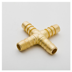 Pagoda Tee Brass 1/4 In Three Way Connector For <b>Pneumatic</b> <b>Tools</b> - Product Image 5