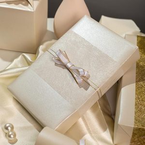 Ivory Wrapping <b>Paper</b> Jumbo Roll 30 Inch X 33 Feet Solid Color Pearly Lustre Wedding Gift Wrap Birthday - Product Image 3