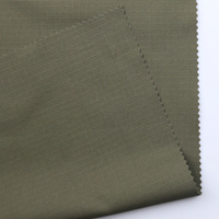 Tissu Ripstop Tactique NC5050 RG Haute Ténacité 50% Nylon 50% Coton, Tissu Imperméable en Mélange Coton-Nylon, Teint Uni, Ripstop