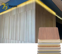 Panneau mural intérieur en PVC imperméable du fabricant, design moderne, décoratif, en charbon de bambou solide, ignifuge, pour usage domestique et commercial