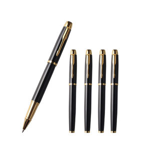 Bolígrafo de Gel de Acero Inoxidable con Logotipo Personalizado Impreso - Product Image 1