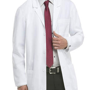 Manteau médical de manteaux de laboratoire réutilisables et professionnels confortables dans la nouvelle conception de blouse de laboratoire pleine longueur pour hommes avec une taille de garantie de 100 jours - Product Image 3