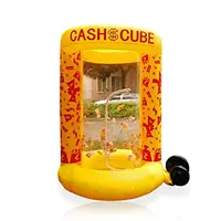 Portable Inflatable Money Booth, Cash Cube, Box for Sale