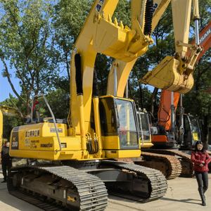 Excavadora Komatsu de 20 toneladas importada, excavadora usada Komatsu a la venta, PC110, PC200, PC300, PC60, PC130, PC220, PC240, PC360, PC220LC, - Product Image 5