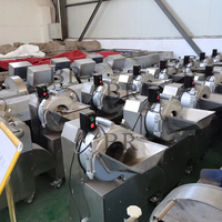 Groente En Fruit Snijmachine Aardappel Wortel Tomaat Mango Apple Dobbelstenen Dicer Kokosnoot Dicing Machine