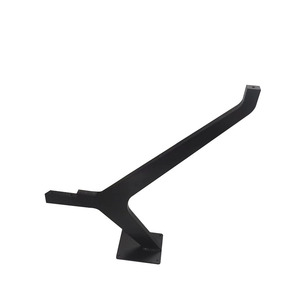 قاعدة طاولة معدنية مخصصة من الحديد الزهر بالجملة، أرجل طاولة معدنية مستديرة لطاولات القهوة والطعام - Product Image 5