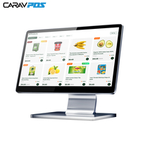 OEM Windows POS Terminal 15.6 "All-in-One Ultra Thin Aluminum Body Dual Screen for Supermarket POS System Android POS Machine