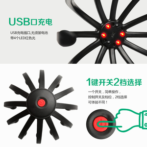 Automatic Electric Vibration Finger Scalp <strong>Scratcher</strong> Promotes Blood Circulation Relieves Fatigue Octopus <strong>Head</strong> Massager - Product Image 5
