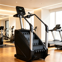 Máquina de Escaleras Eléctrica Comercial para Gimnasio, Control Magnético, Equipo de Ejercicio Aeróbico Multifuncional para Interiores, Máquina de Adelgazamiento