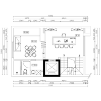 Nexus Professional Interior Design Rendu 3D Plan de dessin de construction complet pour le nouveau service de style de villa chinoise