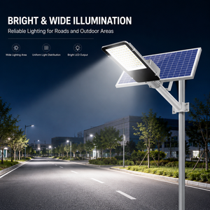 3000W <span class=keywords><strong>LED</strong></span> 태양광 가로등 벽걸이형 IP65 방수 10000mAh 배터리 내장 리모컨 포함 CE 인증 - Product Image 3