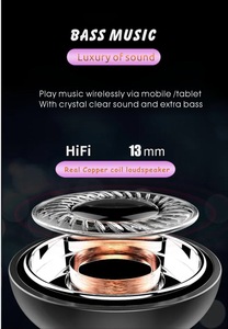 Xu hướng sản phẩm <span class=keywords><strong>2025</strong></span> giảm tiếng ồn TWS không dây trong tai tai nghe hiển thị kỹ thuật số sạc trường hợp Hifi Stereo âm thanh TWS Earbuds - Product Image 3