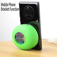 Grande ventouse étanche pour haut-parleur 5.3 avec lumière LED, fonction d'appel et design portable transfrontalier