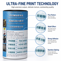 Imprimante cylindrique UV Azure Dragon 360 avec Ricoh G5i Epson I1600 pour l'impression en relief 3D sur bouteille, tasse, balle, céramique