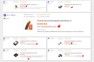 Batteries rechargeables d'aspirateur au lithium pour Xiaomi Mijia K10 1C sans fil portable 25.2V 4000mAh - Product Image 5