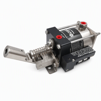 Pompa Booster Piston Pneumatik Tekanan Ultra Tinggi Aksi Tunggal Penggerak Ganda Baja Tahan Karat Kontrol Otomatis Penuh OSK OEM