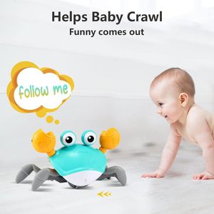 Learning Crawl <span class=keywords><strong>9</strong></span>-<span class=keywords><strong>12</strong></span> <span class=keywords><strong>12</strong></span>-18 Walking Toddler 36 <span class=keywords><strong>Meses</strong></span> DE EDAD Desarrollo musical Crawling Crab Baby Toy para 1er cumpleaños Regalos - Product Image 5