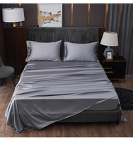 Ensemble de draps en lyocell 100% 300TC-400TC, draps de lit rafraîchissants en lyocell d'eucalyptus biologique