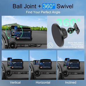 ที่วางโทรศัพท์ในรถยนต์<span class=keywords><strong>ส</strong></span>ำหรับ<span class=keywords><strong>มา</strong></span><span class=keywords><strong>ส</strong></span><span class=keywords><strong>ด้า</strong></span> 3 2014-16&ซีเอ็กซ์-3 2016-21,หน้าจอขนาด 7 นิ้วแบบคลิปหนีบ, แท่นยึดโทรศัพท์แม็กเซฟ - Product Image 3