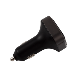 PD 30W QC3.0 Chargeur de voiture super rapide Émetteur FM en alliage d'aluminium-magnésium avec lumière colorée LED - Product Image 5