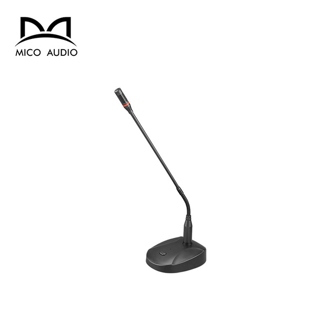 M-219 Factory Wholesale XLR Gooseneck Conference System Cardioid Polar Pattern Wired Desktop Condenser Mic Plastic Material