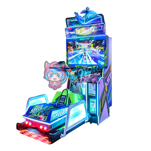 Máquina de Juegos de Carreras de Lanchas y Surf Dinámico para Adultos, Operada con Monedas, Colorida, para Parques de Diversiones - Product Image 3