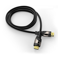 Le câble HDMI à coque métallique 8K (10 pieds) prend en charge, haute vitesse, 48Gbps, retour audio
