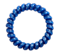 27 couleurs, logo personnalisé, TPU, grandes attaches pour cheveux en spirale élastiques, dorées, argentées, scintillantes, en plastique, pour téléphone