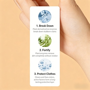 Detersivo per Bucato <span class=keywords><strong>Neonati</strong></span> 1KG, Detergente Liquido a Base di Enzimi Vegetali, Smacchiatore in Bottiglia per <span class=keywords><strong>Neonati</strong></span>, Delicato sui Vestiti, Profumo Fresco - Product Image 4