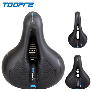 TOOPRE Super Soft PU Bicycle <strong>Seat</strong> Cushion Thickened Ventilated <strong>Mountain</strong> <strong>Bike</strong> Saddle with Reflective Shock Absorption <strong>Bike</strong> <strong>Seat</strong> - Product Image 3