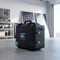 Energi Terbarukan Off Grid 24v 80ah Baterai Lithium Ion Gelombang Sinus Murni Tenaga Surya