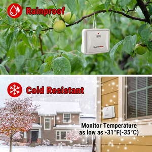 ThermoPro TP65C Hygromètre Thermomètre Sans Fil Intérieur/Extérieur avec Capteur à Distance Portée 150m Rétroéclairage Magnétique - Product Image 3