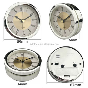 89MM orologio al quarzo meccanismo di movimento inserti di ricambio numeri arabi romani parti di orologio classico - Product Image 2
