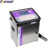 Imprimante CYCJET B3020 CIJ pour le codage de la date d'expiration des œufs/bouteilles | Machine à jet d'encre de qualité alimentaire conforme à la FDA