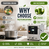 Pasteurisateur Industriel Entièrement Automatique à Haute Productivité en Acier Inoxydable Clé en Main pour la Production de Bière, Boissons, Vin, Bouteilles et Canettes