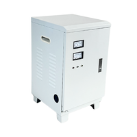 Régulateur de tension monophasé robuste TND pour servomoteur 10kVA 20kVA avec enroulement en cuivre, sortie 220V, affichage LCD