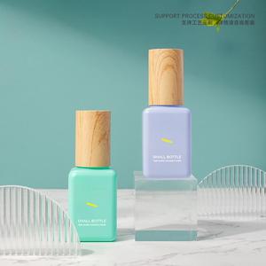 Flacon compte-gouttes carré personnalisé de 30 ml en PET dépoli, peint par pulvérisation, coloré, pour sous-conditionnement de liquides originaux couleur macaron - Product Image 4