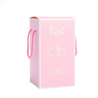 Deux roses faites à la main fleurs couvercle en verre ornements lampe LED Simulation élégant noël saint valentin cadeaux en gros éternel
