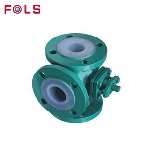 Q41F-10C/16C DN25 Fluorine Ball Flange End <b>PTFE</b> - Product Image 3