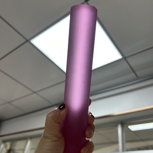 พลอยทับทิมสีชมพูสังเคราะห์รูปทรงกระบอก น้ำหนัก 1 กิโลกรัม วัตถุดิบแซฟไฟร์สังเคราะห์สำหรับเจียระไน ลูกปัดพลอยหลวม - Product Image 4